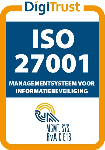 DigiTrust ISO 27001-certificaat voor informatiebeveiliging