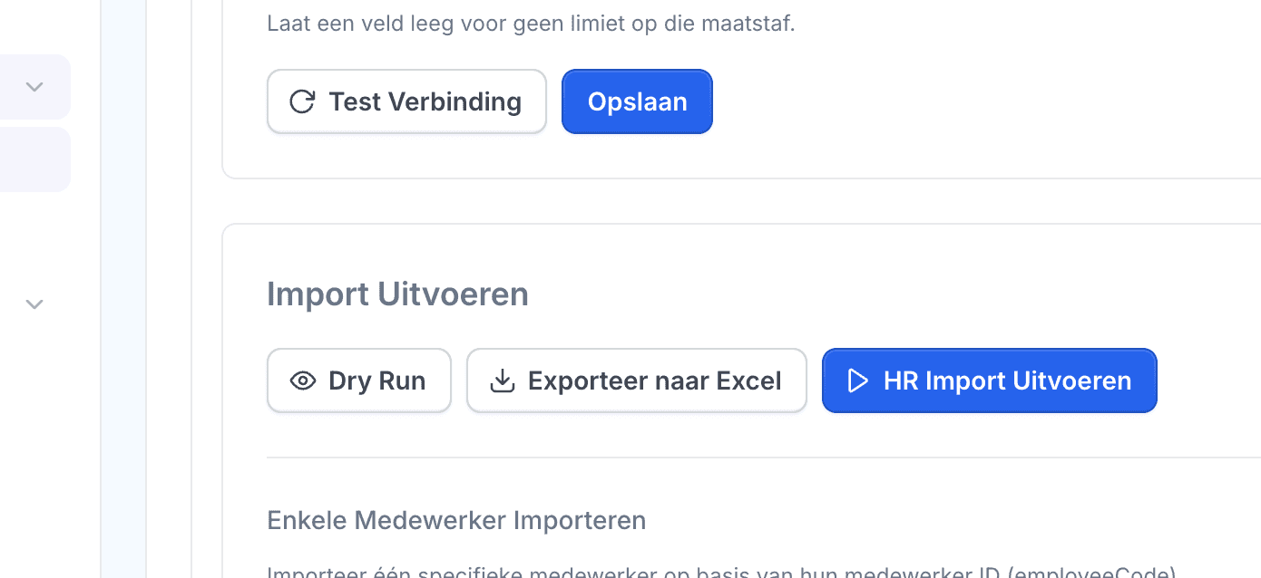 De veiligheidsinstellingen van een Joinly-automatisering: dry run, schrijfmodus en circuit breaker.