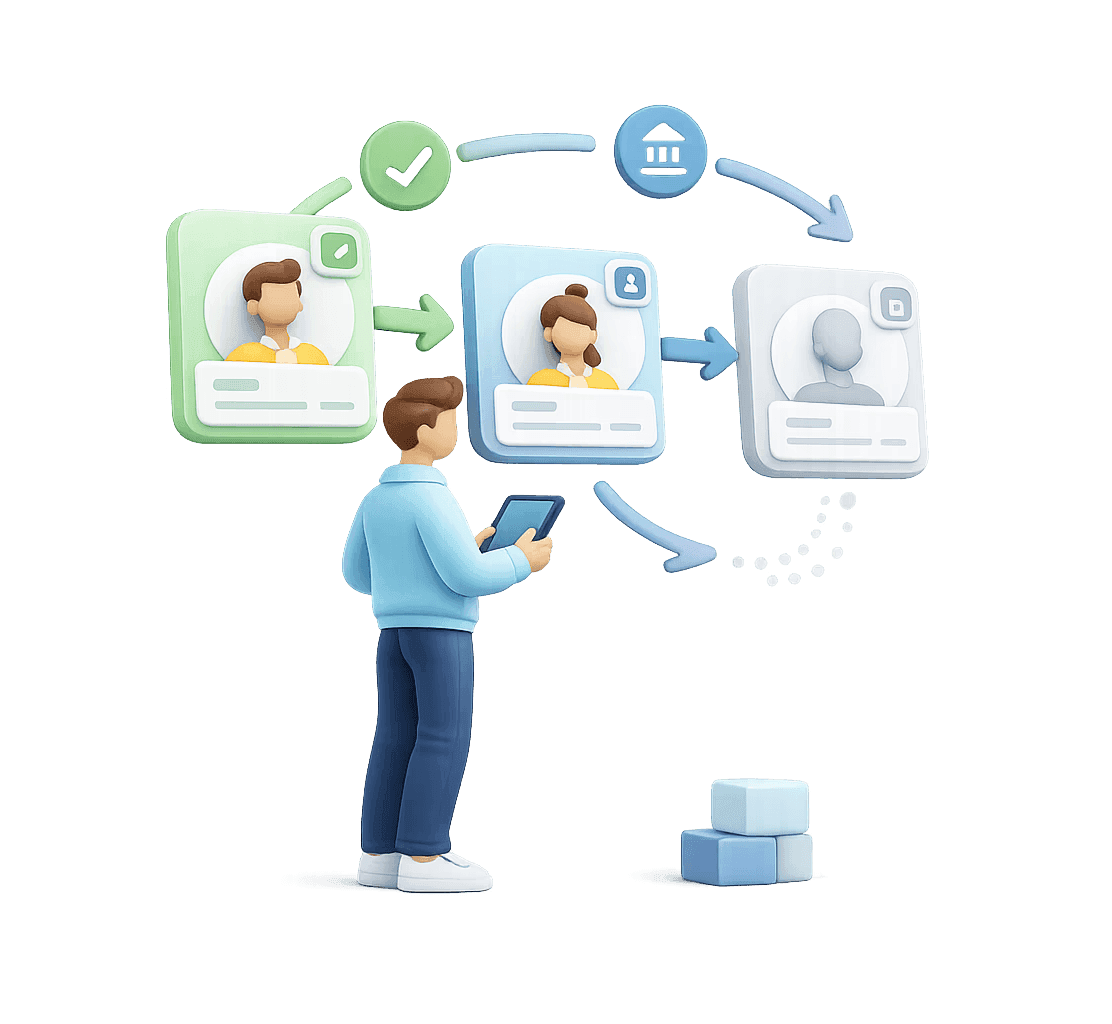 Illustratie Lifecycle Management